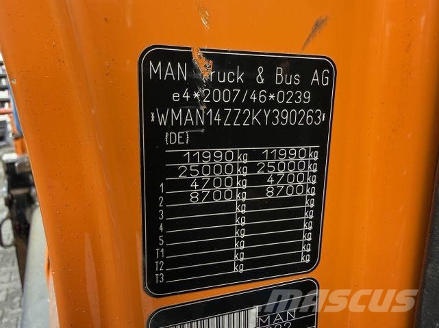 MAN TGL 12.250 4X2 BL Kran MKG 116 a2 Darus teherautók