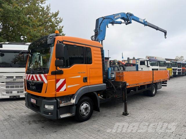 MAN TGL 12.250 4X2 BL Kran MKG 116 a2 Darus teherautók