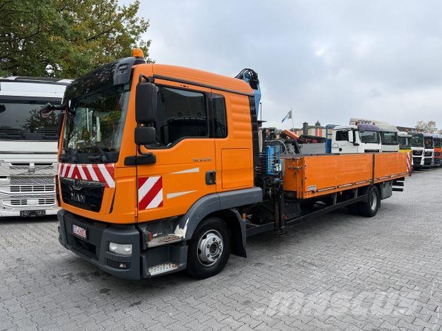 MAN TGL 12.250 4X2 BL Kran MKG 116 a2 Darus teherautók