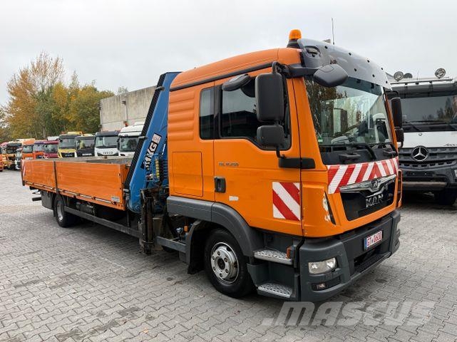 MAN TGL 12.250 4X2 BL Kran MKG 116 a2 Darus teherautók