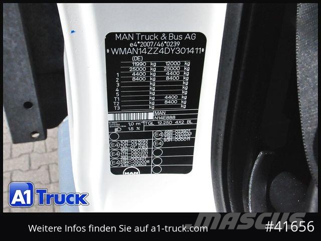 MAN TGL 12.250 BL, Automatik Klima, AHK, 7,3m, 3 Si Platte bakwagens