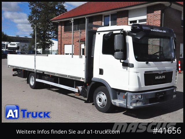 MAN TGL 12.250 BL, Automatik Klima, AHK, 7,3m, 3 Si Platte bakwagens