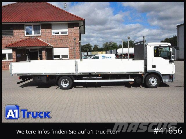 MAN TGL 12.250 BL, Automatik Klima, AHK, 7,3m, 3 Si Platte bakwagens