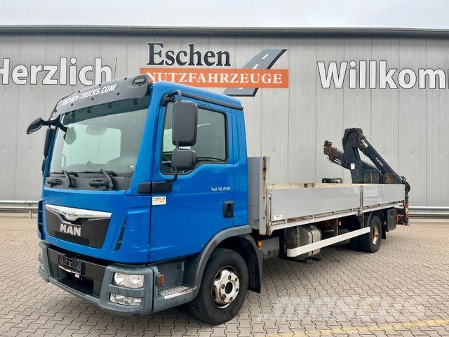 MAN TGL 12.250 | HIAB 099 BS-3*Funk*5&6 Kreis*AC*A Pritschenwagen/Pritschenwagen mit Seitenklappe