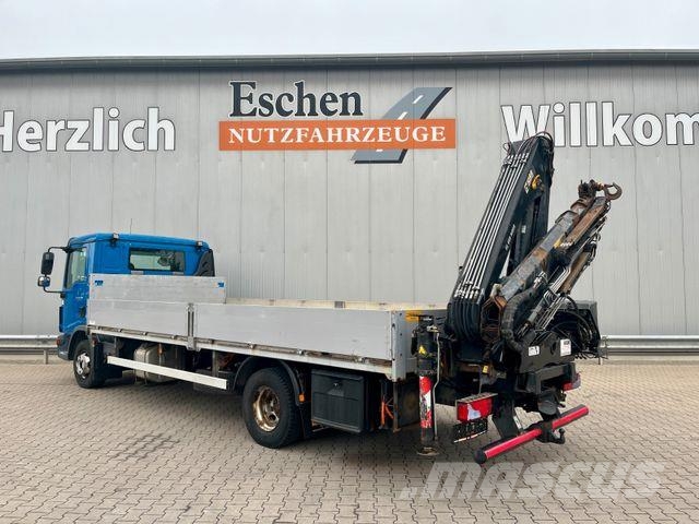 MAN TGL 12.250 | HIAB 099 BS-3*Funk*5&6 Kreis*AC*A Pritschenwagen/Pritschenwagen mit Seitenklappe