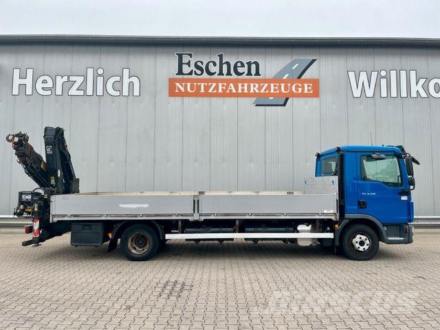 MAN TGL 12.250 | HIAB 099 BS-3*Funk*5&6 Kreis*AC*A Pritschenwagen/Pritschenwagen mit Seitenklappe
