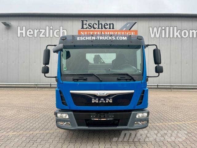 MAN TGL 12.250 | HIAB 099 BS-3*Funk*5&6 Kreis*AC*A Pritschenwagen/Pritschenwagen mit Seitenklappe