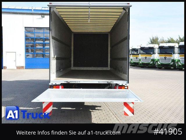 MAN TGL 12.250, Koffer, LBW, Luft, 3 Sitz, 1 Vorbesi Sanduk kamioni