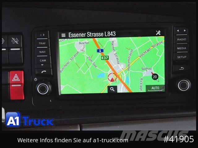 MAN TGL 12.250, Koffer, LBW, Luft, 3 Sitz, 1 Vorbesi Sanduk kamioni