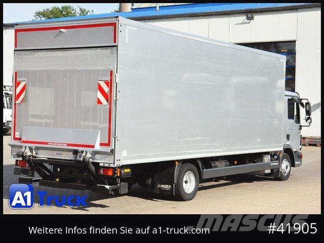 MAN TGL 12.250, Koffer, LBW, Luft, 3 Sitz, 1 Vorbesi Sanduk kamioni