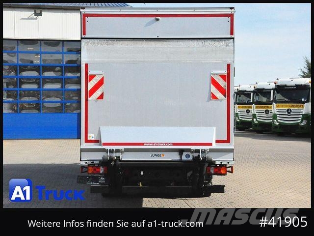 MAN TGL 12.250, Koffer, LBW, Luft, 3 Sitz, 1 Vorbesi Sanduk kamioni