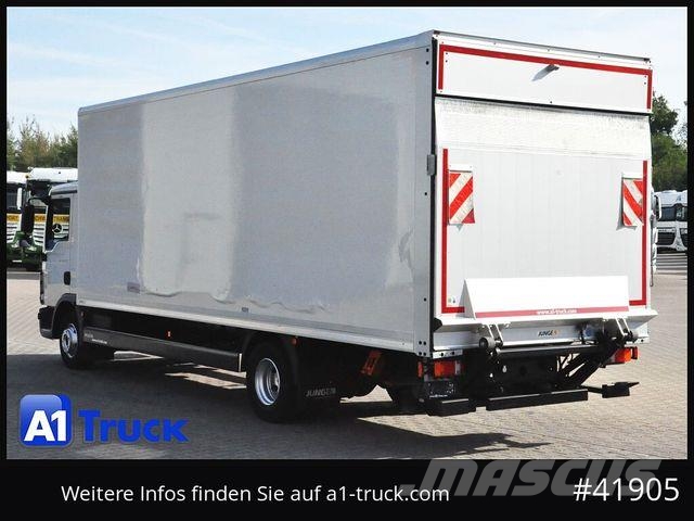 MAN TGL 12.250, Koffer, LBW, Luft, 3 Sitz, 1 Vorbesi Sanduk kamioni