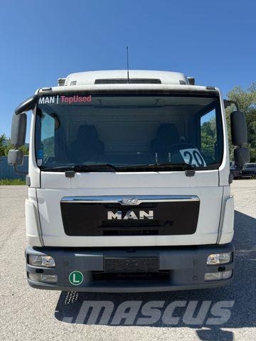MAN TGL 7.180 Euro 5 Schaltung abs Blatt Blatt Camiones caja cerrada