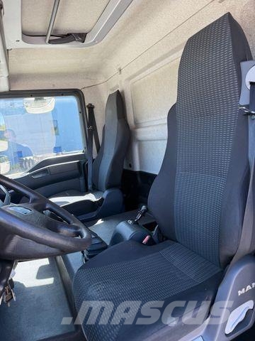 MAN TGL 7.180 Euro 5 Schaltung abs Blatt Blatt Camiones caja cerrada