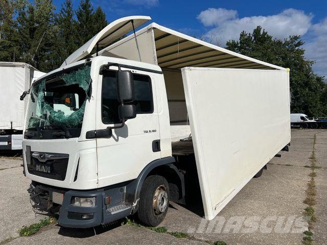 MAN TGL 8.180 4x2 BL Koffer/LBW/DAUTEL/AC/EU6c Gesloten opbouw