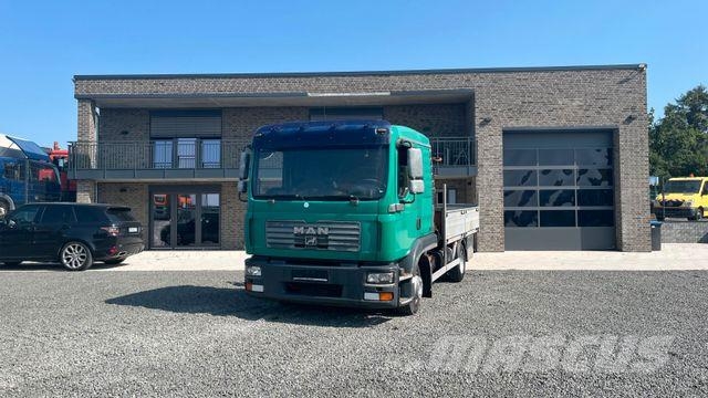 MAN TGL 8.180 4x2 Kran Hiab Tempomat Φορτηγά Kαρότσα με ανοιγόμενα πλαϊνά