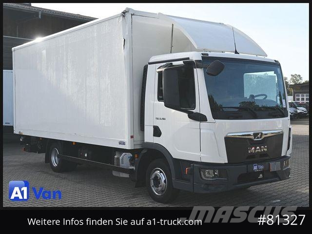 MAN TGL 8.190 4x2 BL Koffer, LBW, Klima, AHK, Automa Zabojni kombi