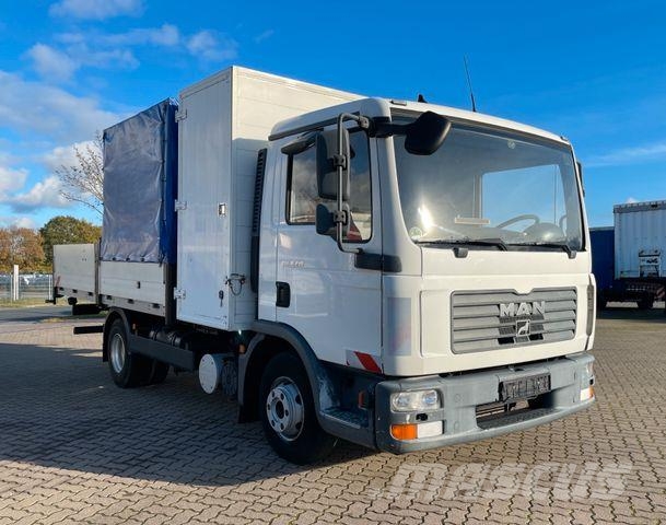 MAN TGL 8.210 BB Pritsche/ 2xAHK+Öl/ NL 2.9t Camión con caja abierta