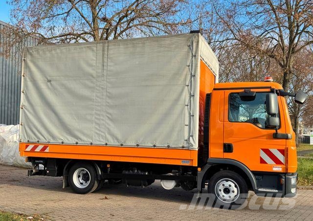 MAN TGL 8.220 - 151 TKm - EURO5 - 1. Hand Tovornjaki s ponjavo