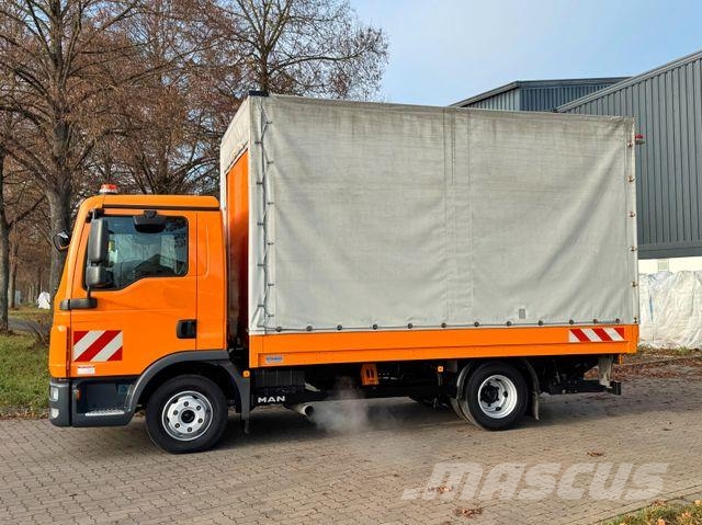 MAN TGL 8.220 - 151 TKm - EURO5 - 1. Hand Curtainsider trucks