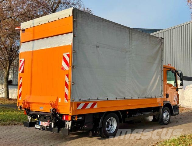 MAN TGL 8.220 - 151 TKm - EURO5 - 1. Hand Curtainsider trucks