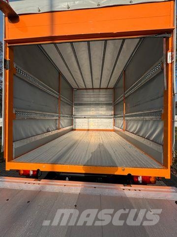 MAN TGL 8.220 - 151 TKm - EURO5 - 1. Hand Curtainsider trucks