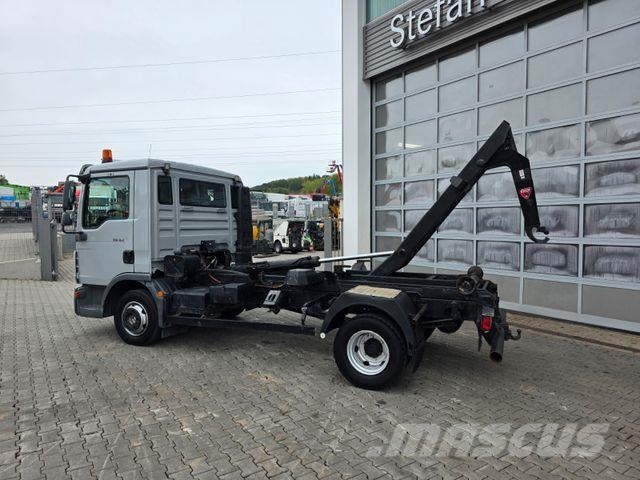 MAN TGL 8.220 4x2 BB Atlas ARK62/04177 AHK 3 Sitze Φορτηγά ανατροπή με γάντζο