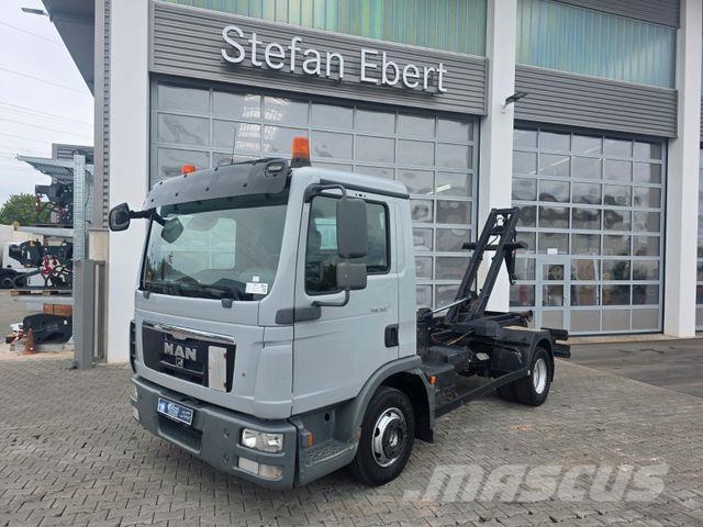 MAN TGL 8.220 4x2 BB Atlas ARK62/04177 AHK 3 Sitze Φορτηγά ανατροπή με γάντζο