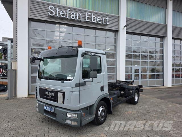 MAN TGL 8.220 4x2 BB Atlas ARK62/04177 AHK 3 Sitze Φορτηγά ανατροπή με γάντζο
