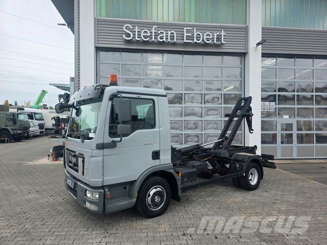MAN TGL 8.220 4x2 BB Atlas ARK62/04177 AHK 3 Sitze Φορτηγά ανατροπή με γάντζο
