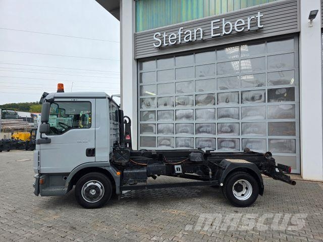 MAN TGL 8.220 4x2 BB Atlas ARK62/04177 AHK 3 Sitze Φορτηγά ανατροπή με γάντζο