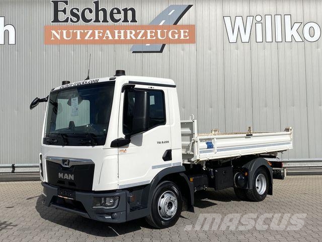 MAN TGL 8.220 BB| erst 9TKM!*MEILLER*2x AHK*3x Sitze Camiones bañeras basculantes o volquetes