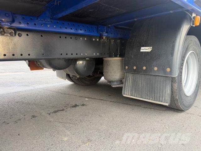 MAN TGL 8.220 BL, Pritsche u. Plane, 2x Tank., Ahk Schuifzeilopbouw
