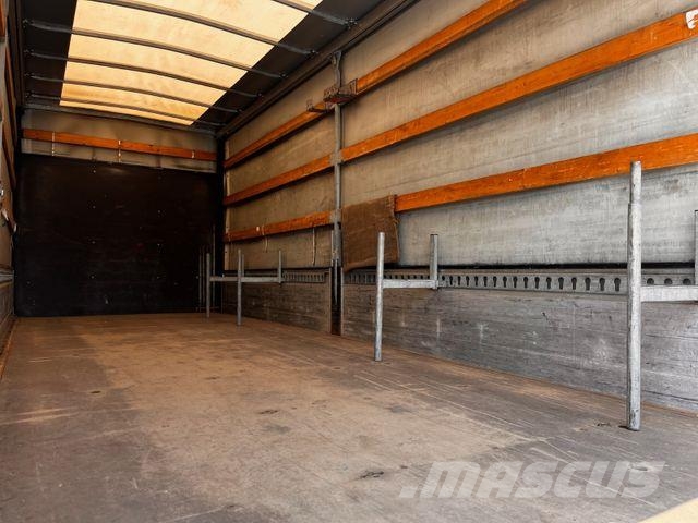 MAN TGL 8.220/EU6/NAVI/CAM/AC/LGS/LBW 1500kg/ شاحنات بغطاء جانبي