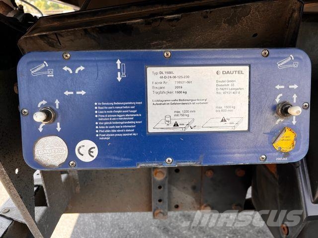MAN TGL 8.220/EU6/NAVI/CAM/AC/LGS/LBW 1500kg/ شاحنات بغطاء جانبي