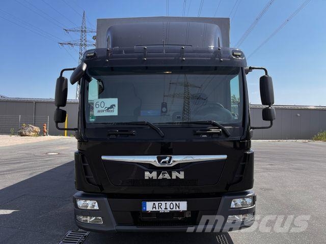 MAN TGL 8.220/EU6/NAVI/CAM/AC/LGS/LBW 1500kg/ شاحنات بغطاء جانبي