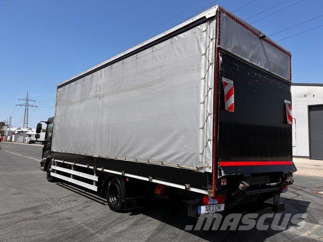 MAN TGL 8.220/EU6/NAVI/CAM/AC/LGS/LBW 1500kg/ شاحنات بغطاء جانبي
