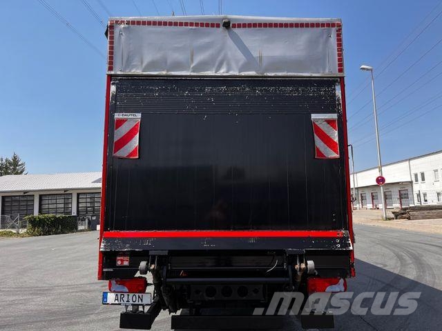 MAN TGL 8.220/EU6/NAVI/CAM/AC/LGS/LBW 1500kg/ شاحنات بغطاء جانبي