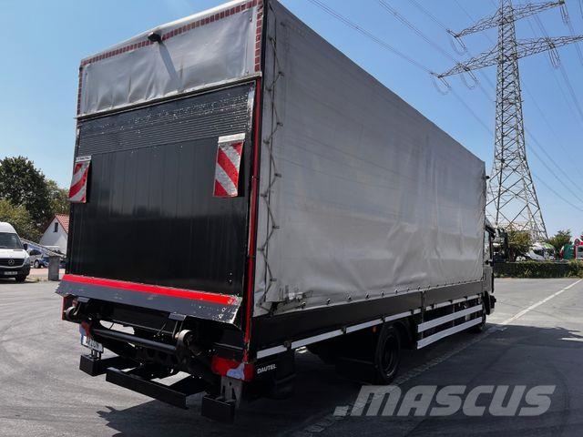 MAN TGL 8.220/EU6/NAVI/CAM/AC/LGS/LBW 1500kg/ شاحنات بغطاء جانبي
