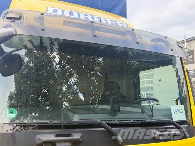 MAN TGL 8.220 + Humbaur HT, Pritsche/Plane, DE Truck Anders