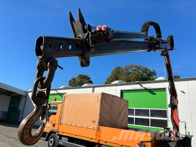MAN TGL 8.220 / Palfinger PK 7001 + Funk / EURO 6 Bestelwagens met open laadbak