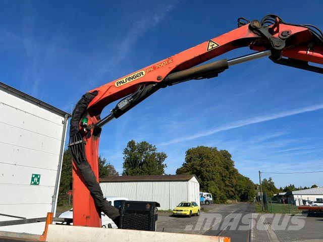 MAN TGL 8.220 / Palfinger PK 7001 + Funk / EURO 6 Bestelwagens met open laadbak