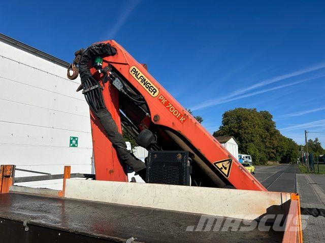 MAN TGL 8.220 / Palfinger PK 7001 + Funk / EURO 6 Bestelwagens met open laadbak