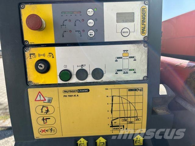 MAN TGL 8.220 / Palfinger PK 7001 + Funk / EURO 6 Bestelwagens met open laadbak