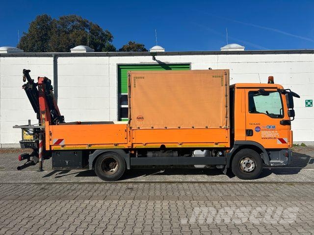 MAN TGL 8.220 / Palfinger PK 7001 + Funk / EURO 6 Bestelwagens met open laadbak