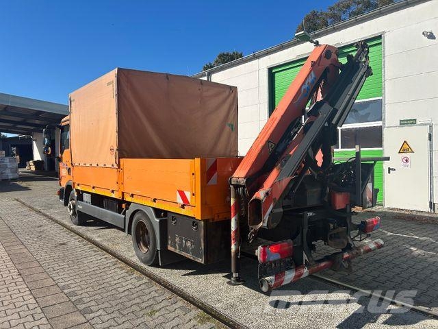 MAN TGL 8.220 / Palfinger PK 7001 + Funk / EURO 6 Bestelwagens met open laadbak