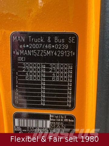 MAN TGL10.220BL Jumbo 120m³,Hochdach,H&amp;W Anhä,1Han Otros camiones