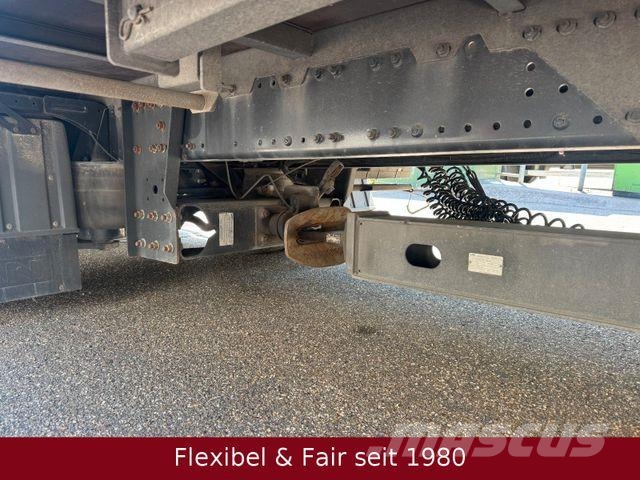 MAN TGL10/8.220 Jumbo,Hochdach 2 Betten+H&W Anhäng Camión con caja abierta