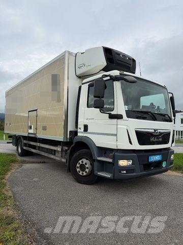 MAN TGM 12.250 DİESEL STROMAGGREGGAT AGGREGGAT 5 X Camion a temperatura controllata