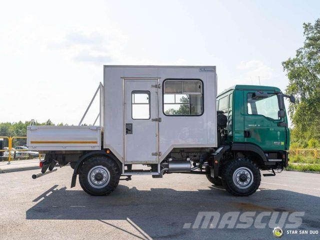 MAN TGM 13.240 4x4 BL Double Cab Camper BUS Pojazdy pod zabudowę